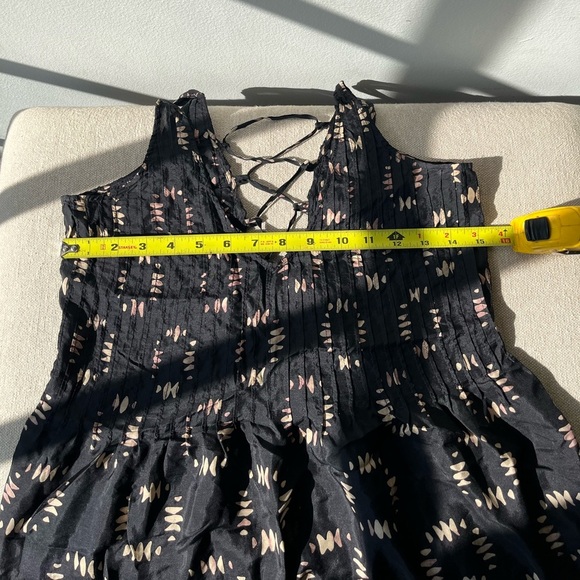 JOHNNY WAS by BIYA Black Silk Dress Size XS - Picture 8 of 8